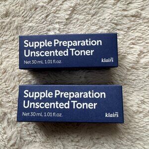 (2) Klairs Supple Preparation Unscented Toner